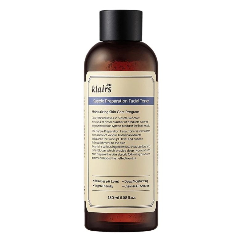 Dear, Klairs – Supple Preparation Facial Toner, 180ml