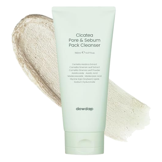 DEWDAP – Cicatea Pore & Sebum Pack Cleanser, 150ml