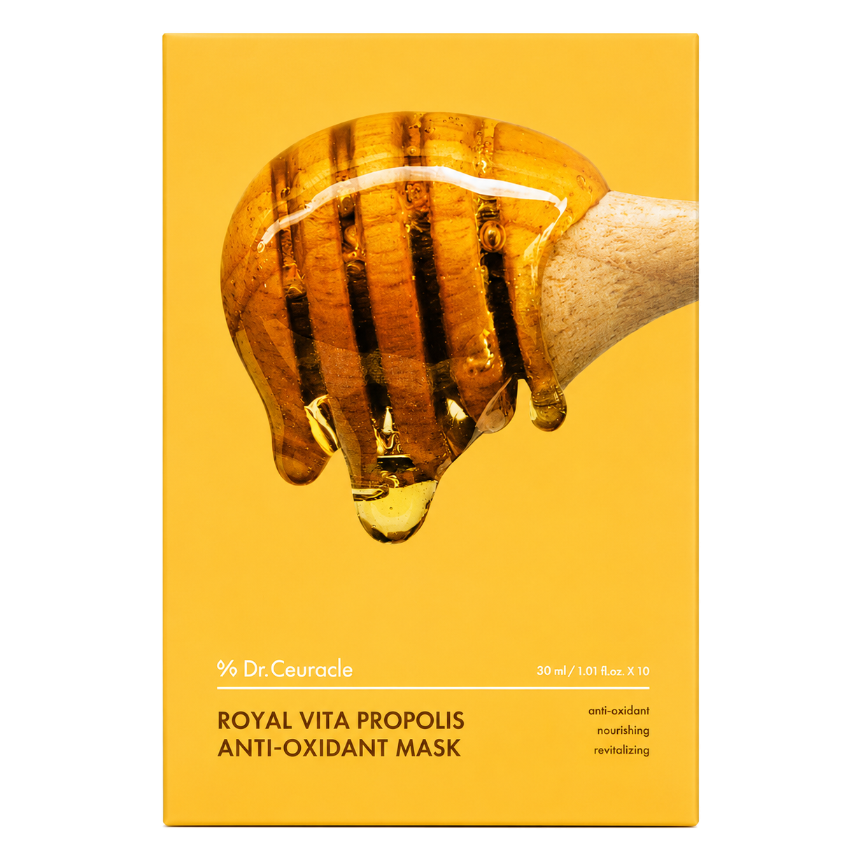 Dr. Ceuracle – Royal Vita Propolis Anti-Oxidant Mask, 10 sheets