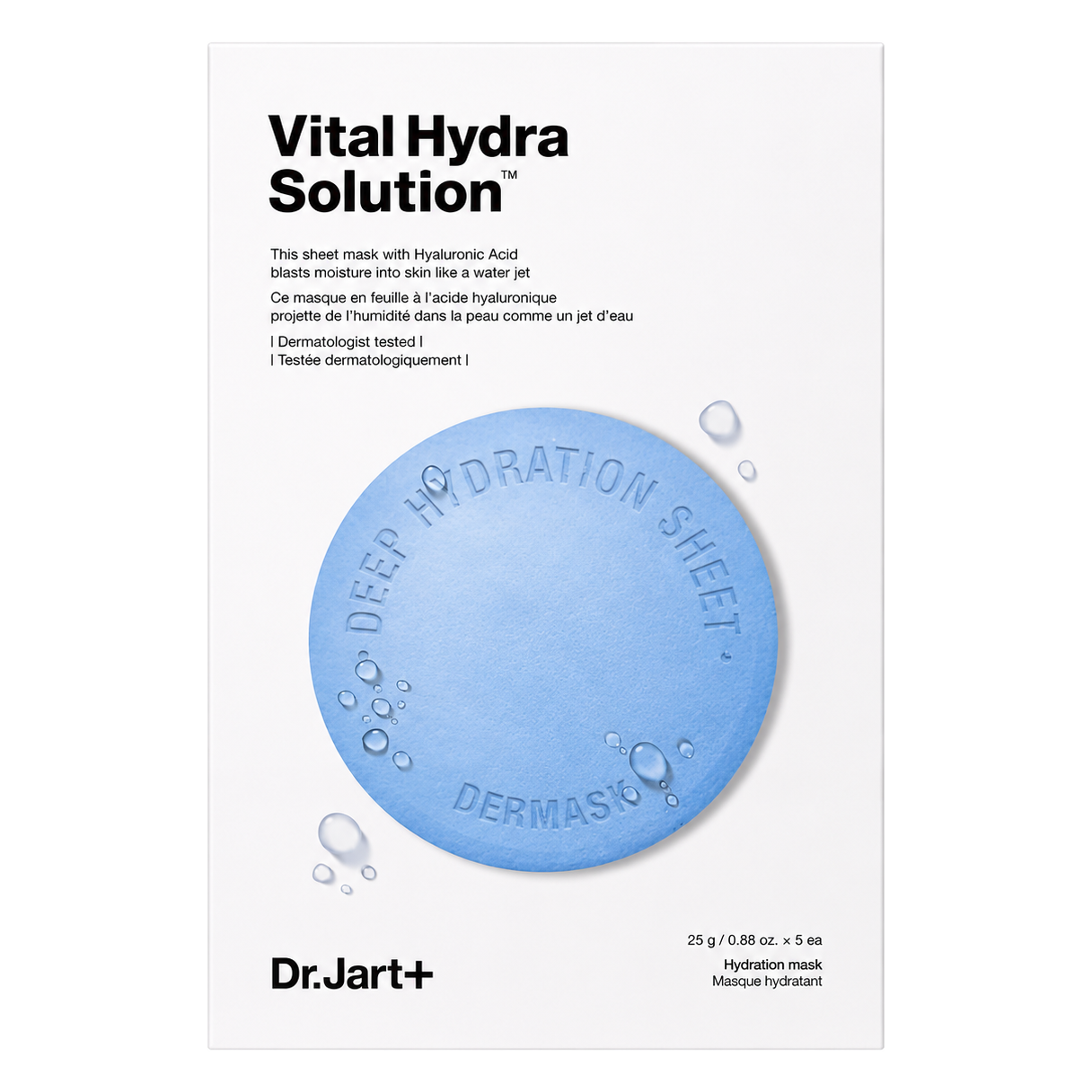 Dr.Jart+ – Dermask Vital Hydra Solution Mask Pack, 5 sheets