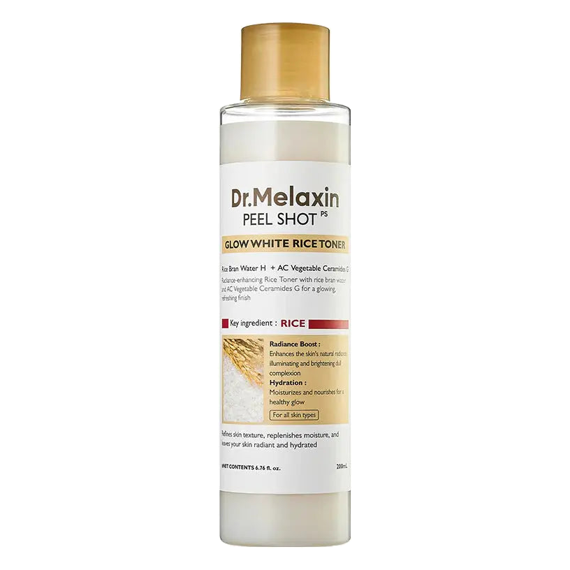 Dr.Melaxin – Peel Shot Glow Rice Toner 200ml