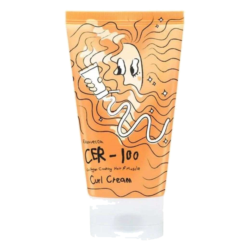 Elizavecca – CER-100 Collagen Coating Hair A+ Muscle Curl Cream, 120ml