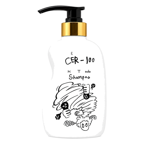 Elizavecca – CER-100 Collagen Coating Hair A+ Muscle Hell-Tornado Shampoo, 500ml