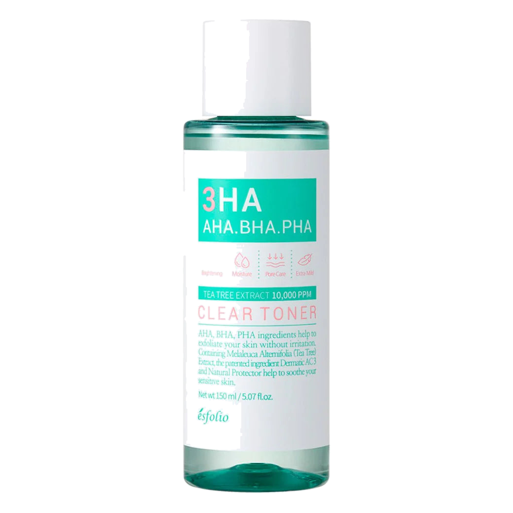 Esfolio – 3HA Clear Toner, 150ml