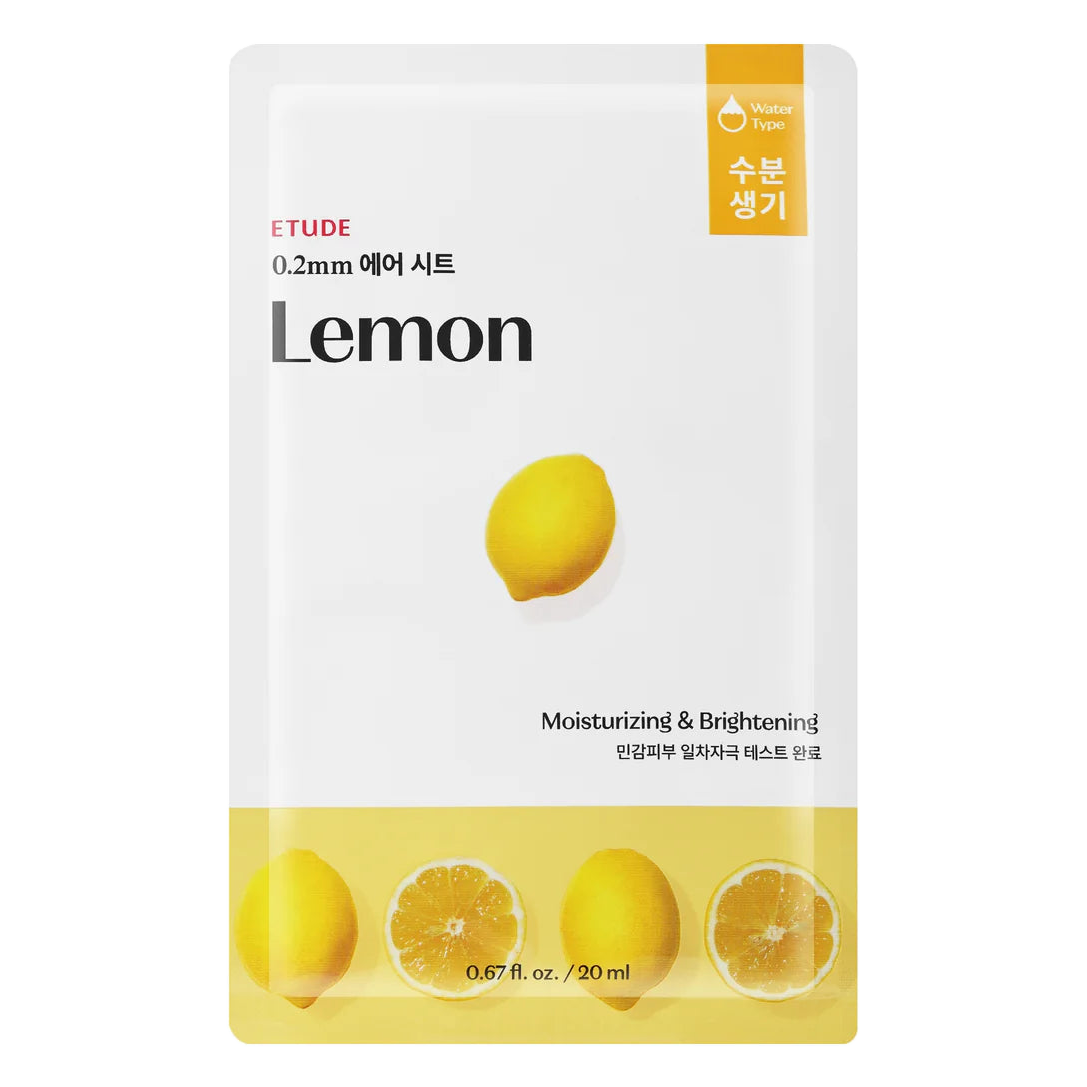 Etude House – 0.2 Therapy Air Mask Lemon, 20ml