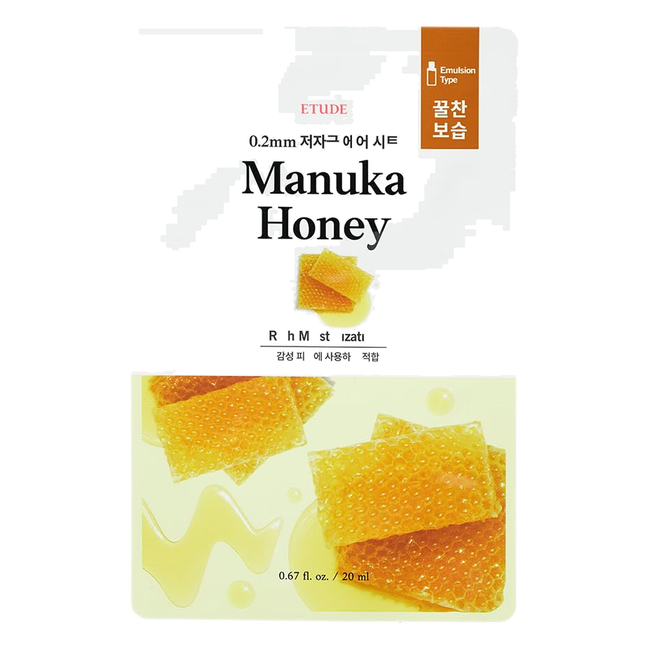 Etude House – 0.2 Therapy Air Mask Manuka Honey, 20ml