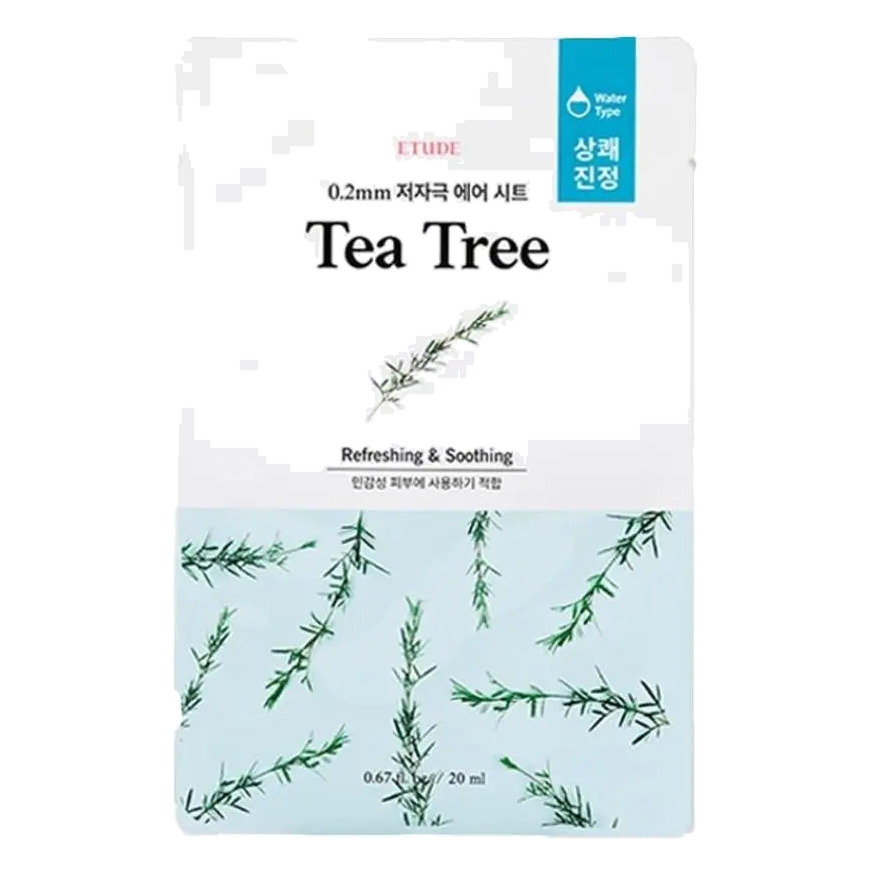 Etude House – 0.2 Therapy Air Mask Tea Tree, 20ml