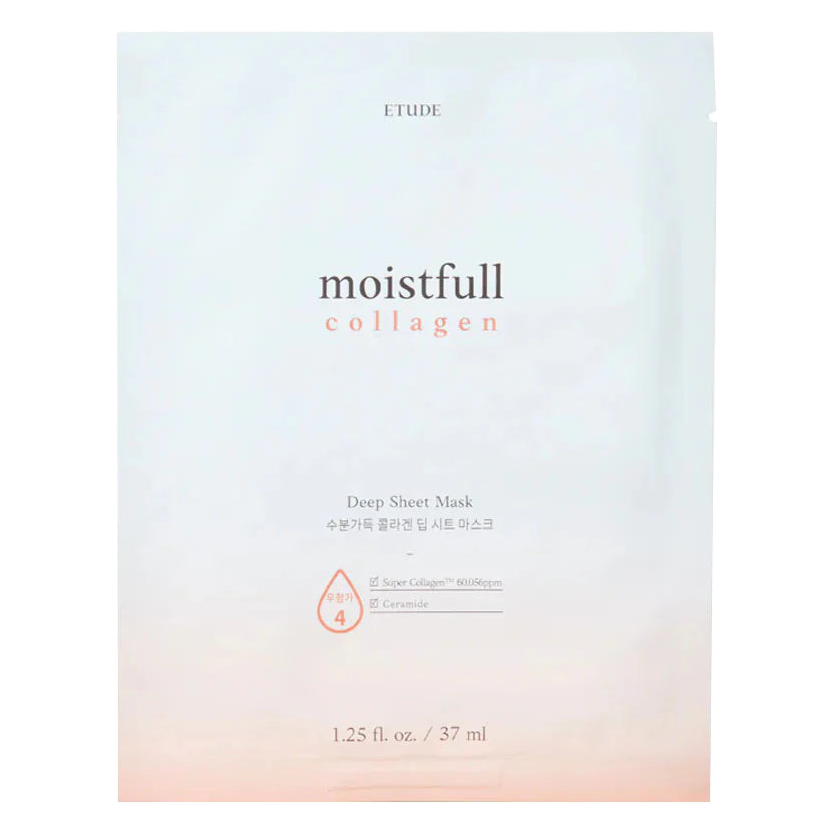 Etude House – Moistfull Collagen Deep Sheet Mask – 1pc