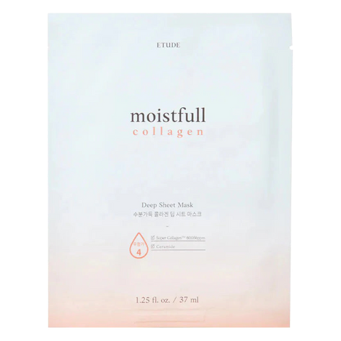 Etude House – Moistfull Collagen Deep Sheet Mask – 1pc