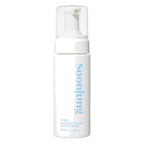 Etude House – Soon Jung pH 6.5 Whip Facial Cleanser Foam, 150ml