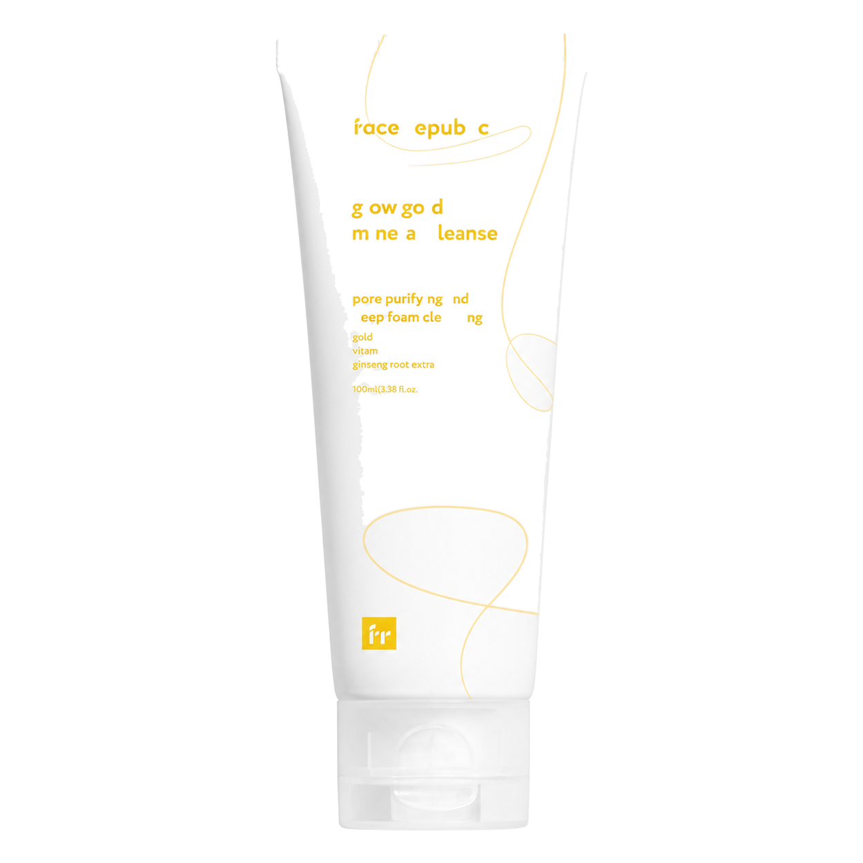 Face Republic – Glow Gold Mineral Cleanser, 100ml