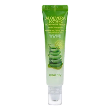 Farmstay – Aloe Vera Soothing Rolling Eye Serum – 25ml