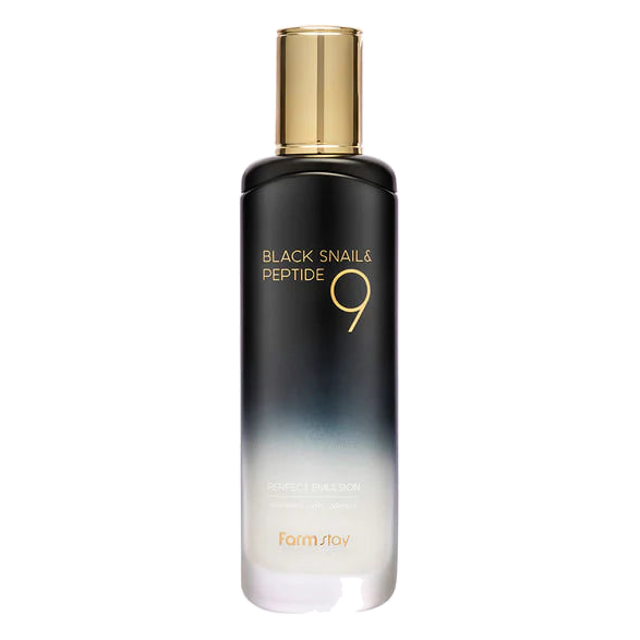 Farmstay – Black Snail & Peptide9 Perfect Emulsion, 120ml