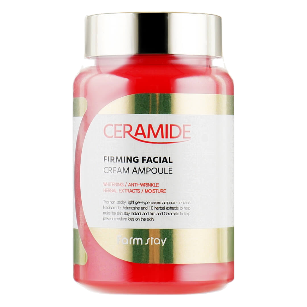 Farmstay – Ceramide Firming Facial Cream Ampoule – 250ml