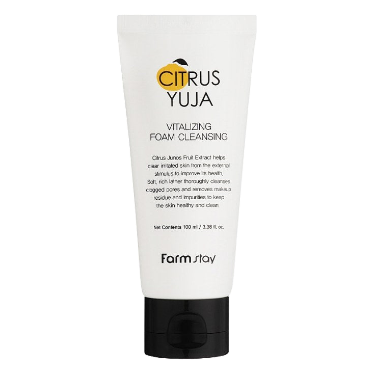 Farmstay – Citrus Yuja Vitalizing Foam Cleansing, 100ml