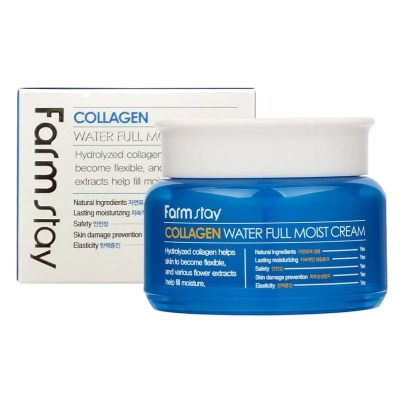 Farmstay – Collagen Water Full Moist Cream, 100g