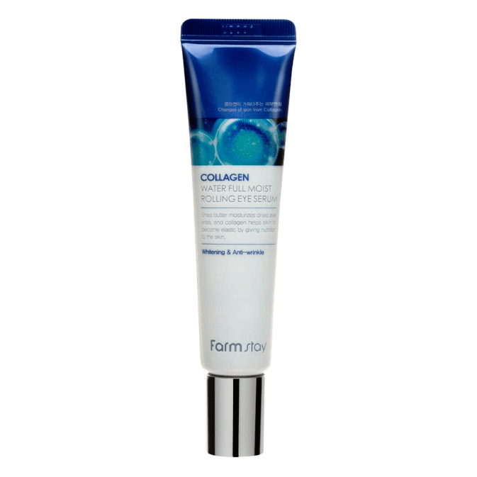 Farmstay – Collagen Water Full Moist Rolling Eye Serum, 25ml