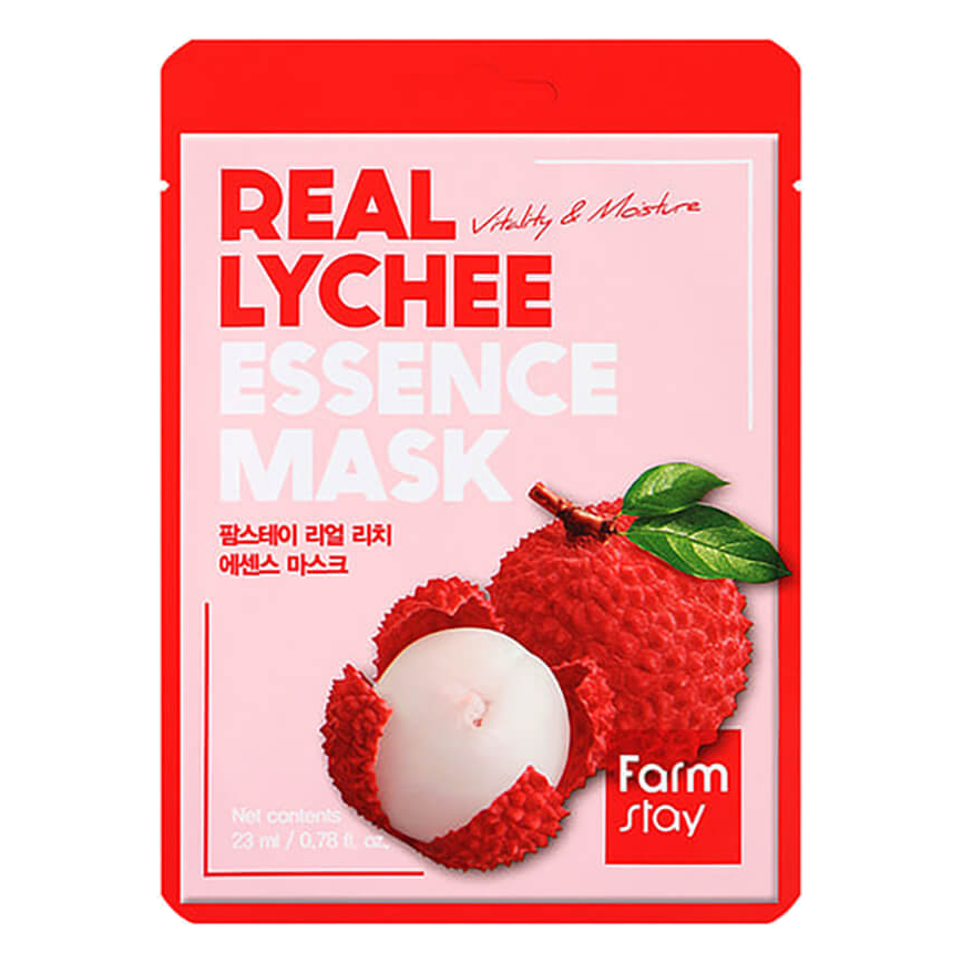 Farmstay – Real Lychee Essence Mask – 23ml