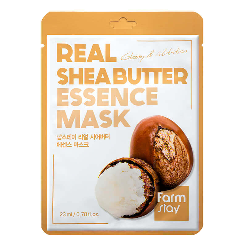 Farmstay – Real Shea Butter Essence Mask, 23ml