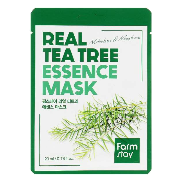 Farmstay – Real Tea Tree Essence Mask, 23ml