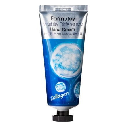 Farmstay – Visible Difference Hand Cream Collagen, 100g