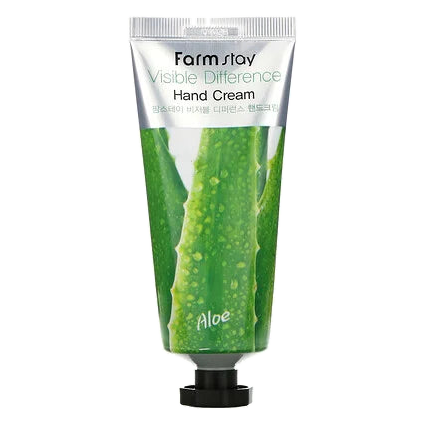 Farmstay – Visible Difference Hand Cream with Aloe Vera 100ml
