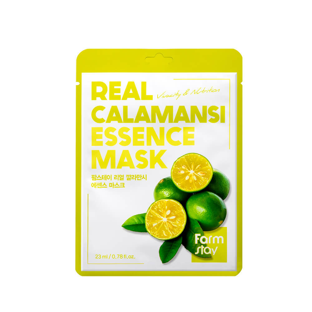 Farmstay – Real Calamansi Essence Mask 1pcs