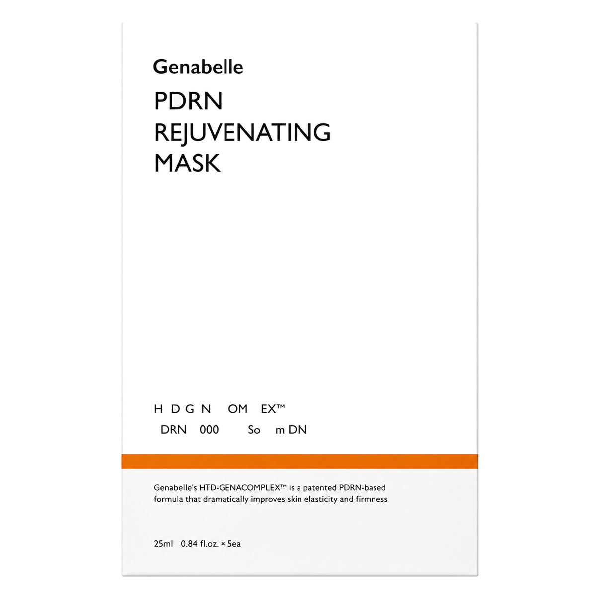 Genabelle – PDRN Rejuvenating Mask, 5 sheets