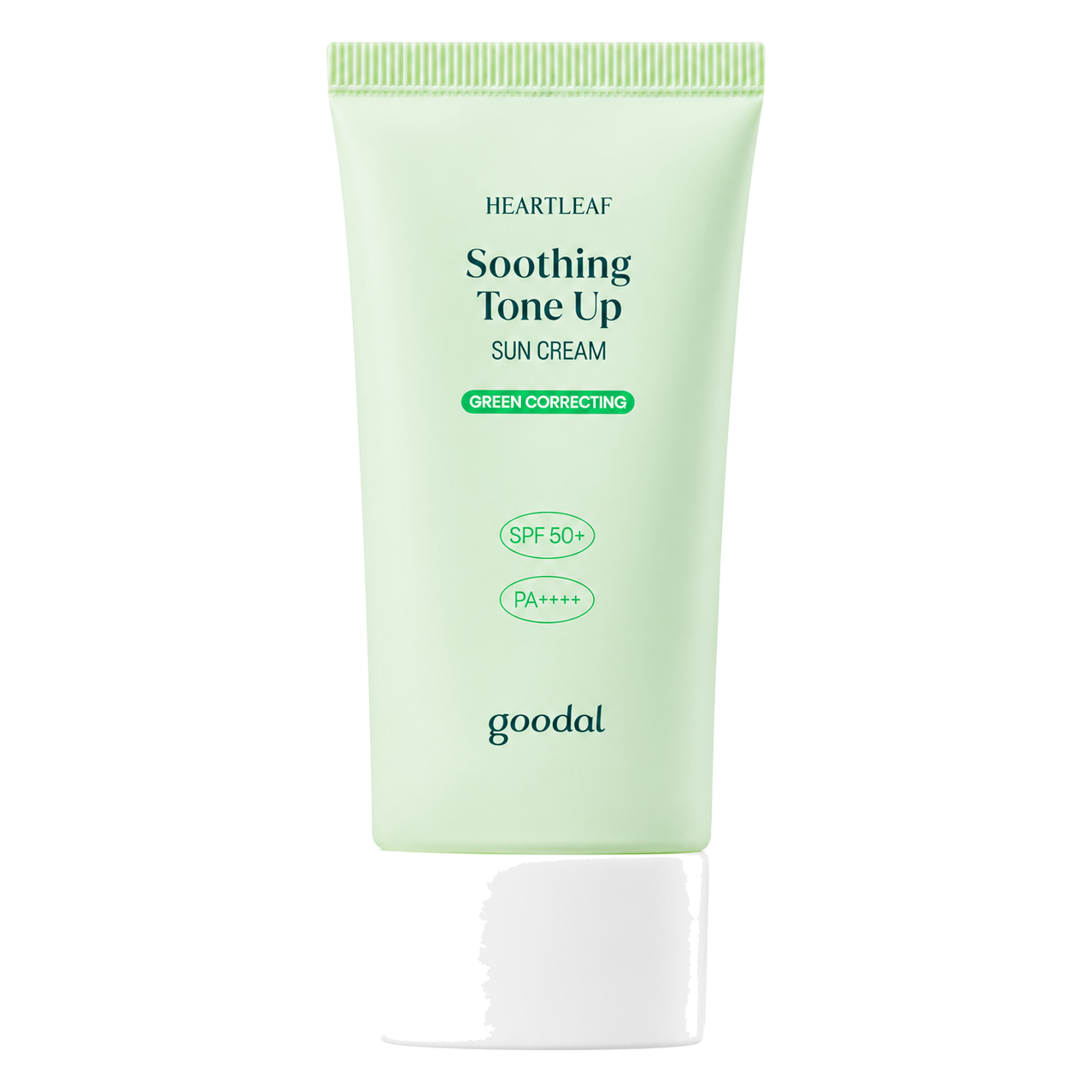GOODAL – Heartleaf Soothing Tone Up Sun Cream Green Correcting SPF50+ PA++++, 50ml