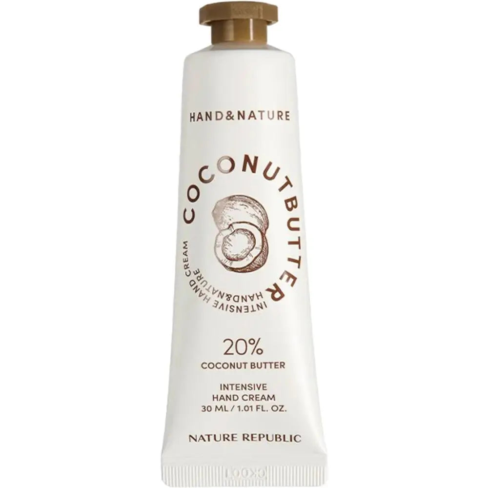 Nature Republic – Hand & Nature Coconut Butter Intensive Hand Cream, 30ml
