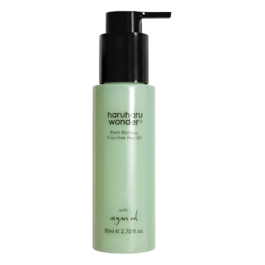 Haruharu Wonder – Black Bamboo Frizz-free Hair Oil, 80ml