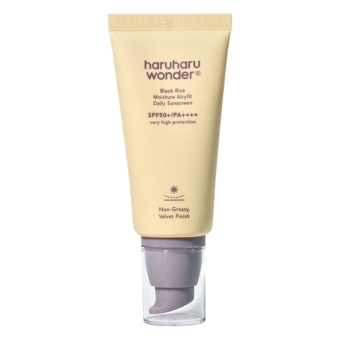 Haruharu Wonder – Black Rice Moisture Airyfit Daily Sunscreen SPF50+ PA++++, 50ml