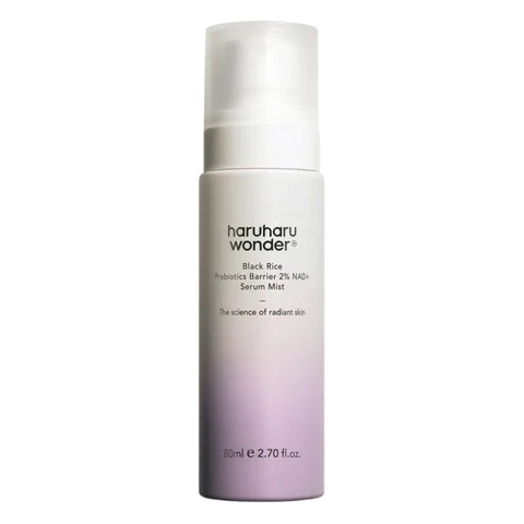 Haruharu Wonder – Black Rice Probiotics Barrier 2% NAD+ Serum Mist 80ml