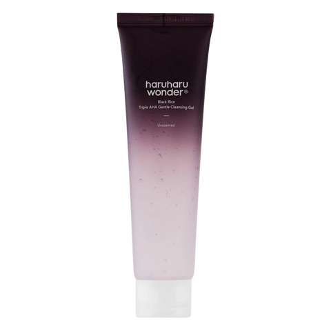 Haruharu Wonder – Black Rice Triple Aha Gentle Cleaning Gel, 100ml
