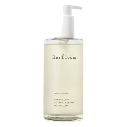 Herbloom – Green Clear Vegan Cleansing Oil To Foam, 200ml