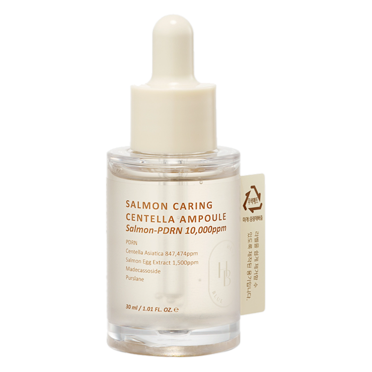 HEVEBLUE – Salmon Caring Centella Ampoule, 30ml