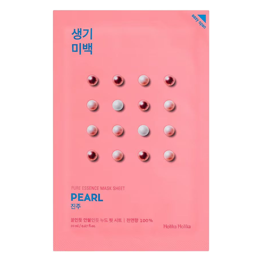 Holika Holika – Pure Essence Mask Sheet, Pearl, 23ml