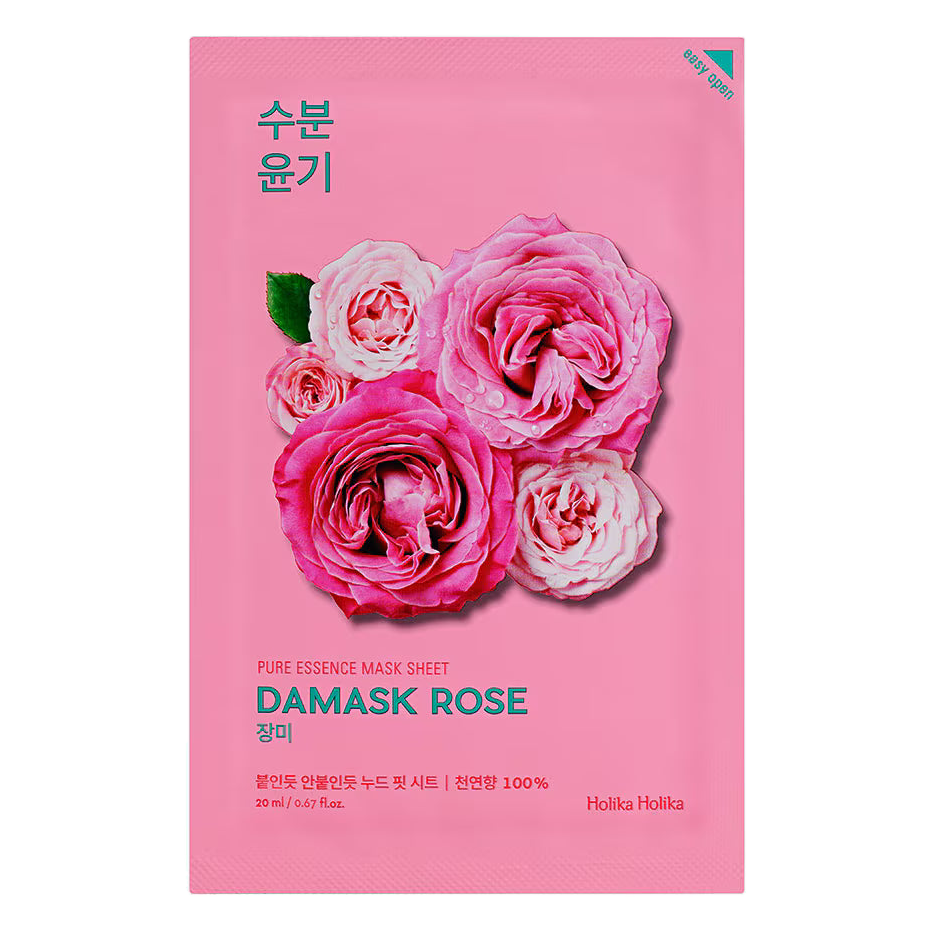 Holika Holika – Pure Essence Mask Sheet, Rose, 23ml