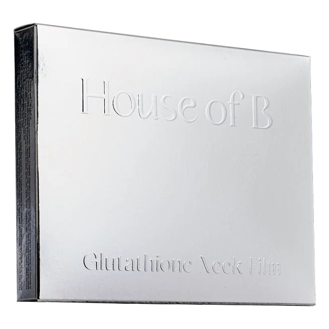 House of B – Glutathione Anti-Wrinkle Neck Mask, 1 Box, 5 pieces
