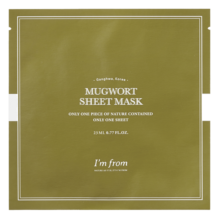 I’m From – Mugworth Sheet Mask, 23ml, 1 piece
