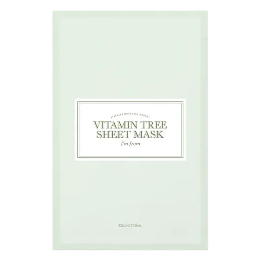 I’m From – Vitamin Tree Sheet Mask, 22ml, 1 piece