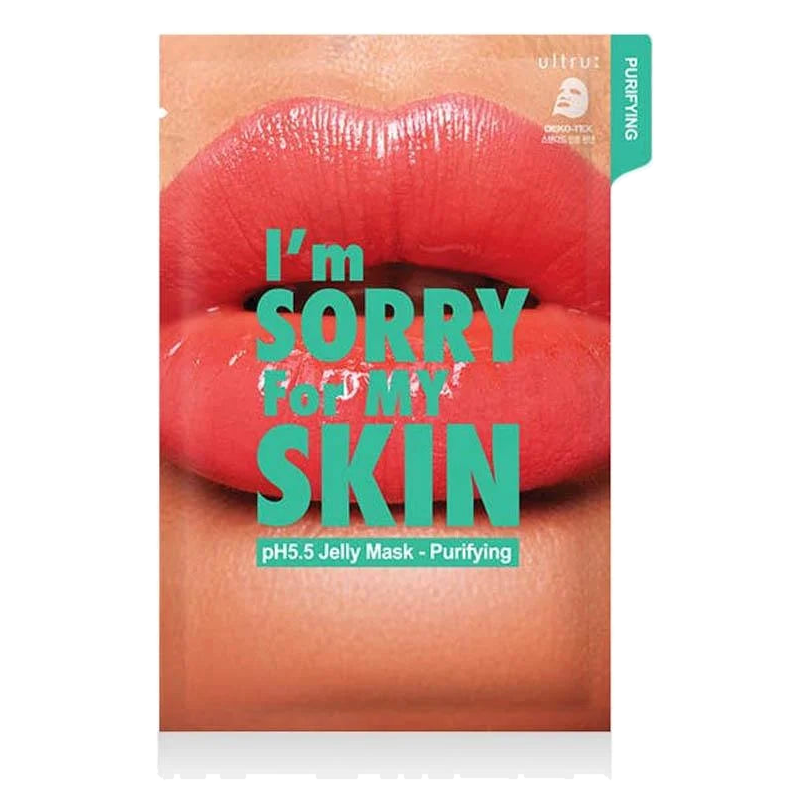 I’m Sorry for My Skin – pH5.5 Jelly Mask – Purifying, 33ml, 1 piece