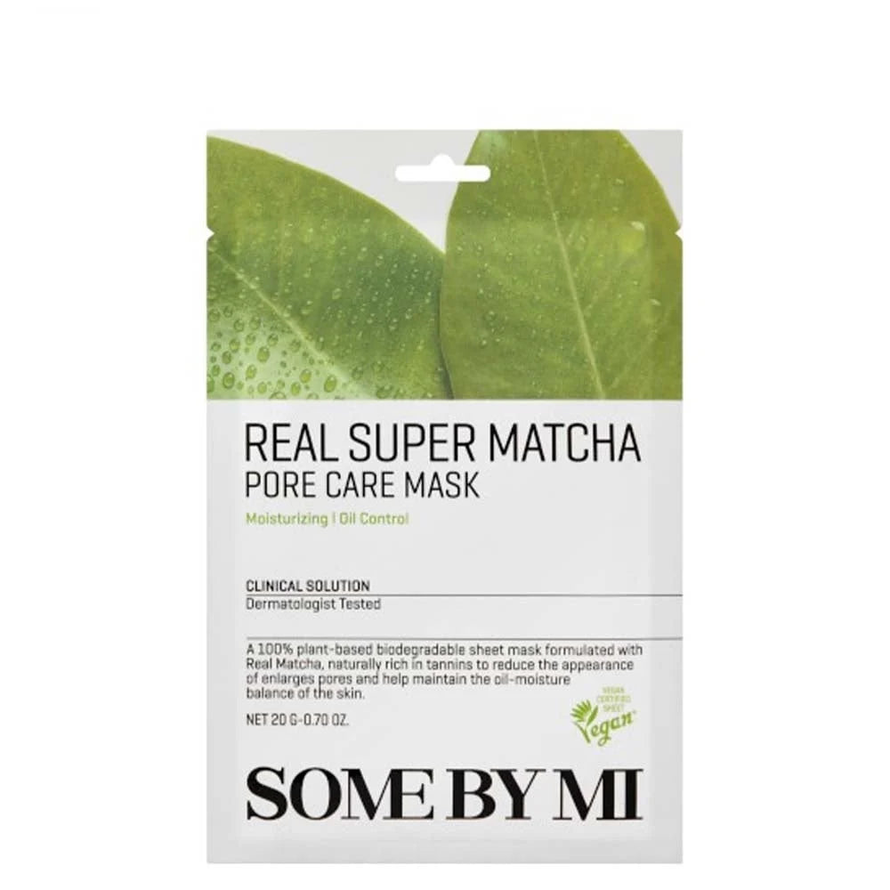 SOME BY MI – Real Super Matcha Pore Care Mask – 1pc