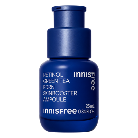 Innisfree – Retinol Green Tea PDRN Skin Booster Ampoule, 25ml