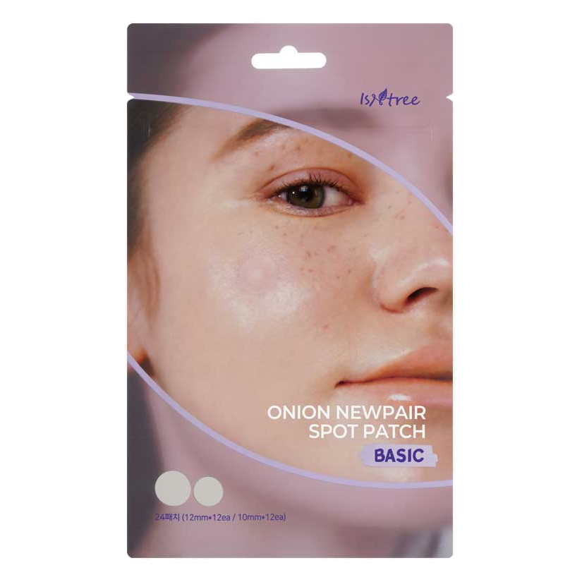 Isntree – Onion Newpair Spot Patch – 24 patches (10mm*12ea+12mm*12ea)