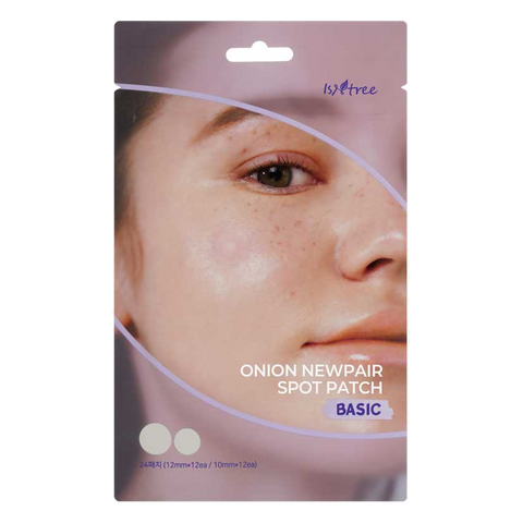 Isntree – Onion Newpair Spot Patch – 24 patches (10mm*12ea+12mm*12ea)