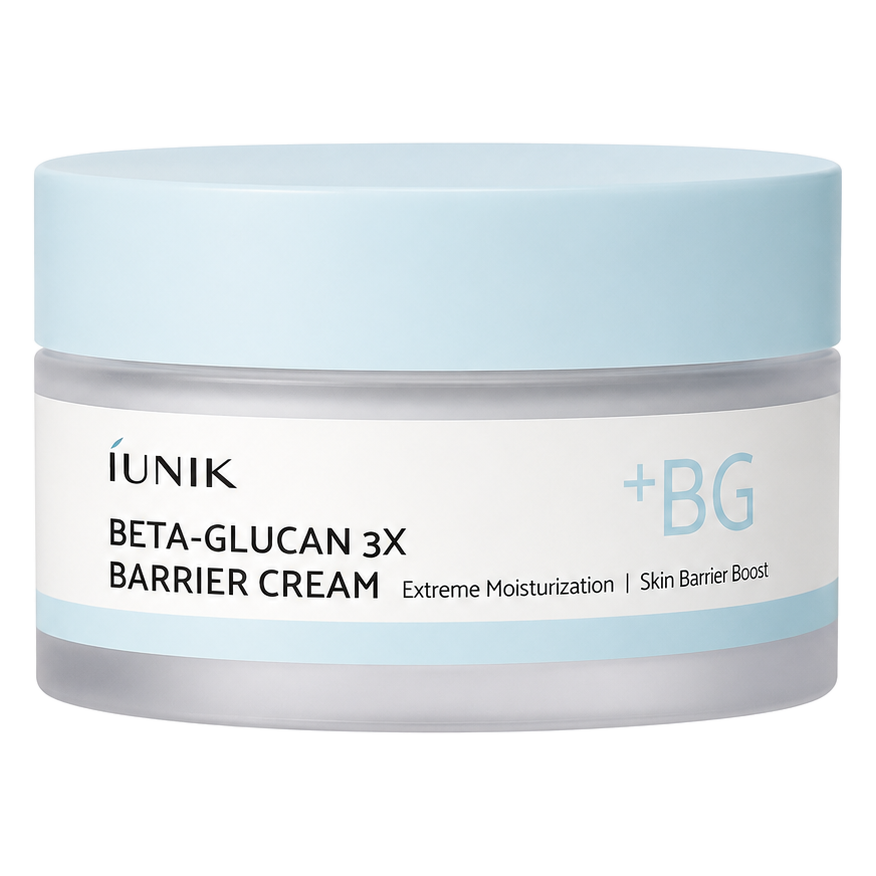 iUNIK – Beta Glucan 3X Barrier Cream, 50ml