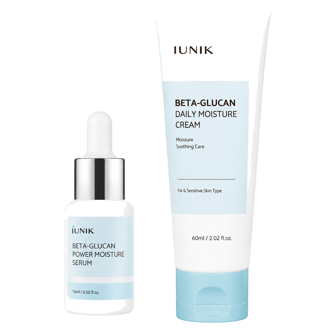 iUNIK – Beta-Glucan Edition Skincare Set, 2 items