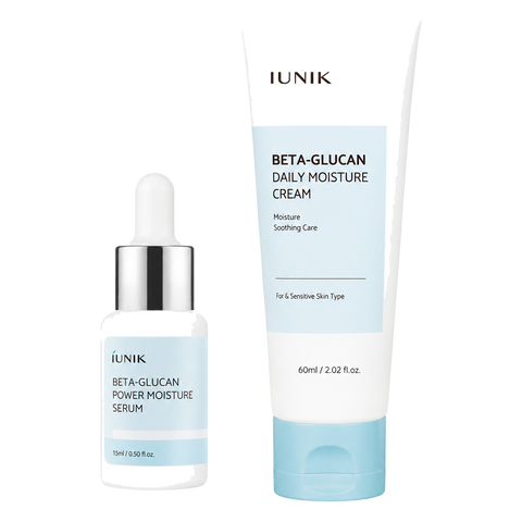 iUNIK – Beta-Glucan Edition Skincare Set, 2 items