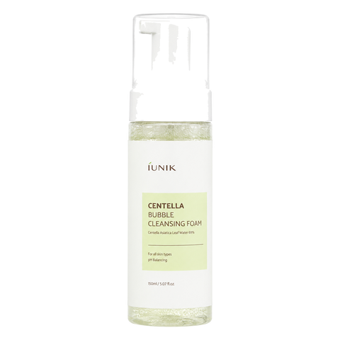 iUNIK – Centella Bubble Cleansing Foam, 150ml